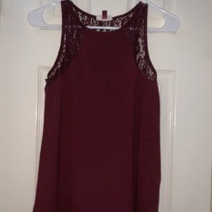 SO Maroon Tank, M